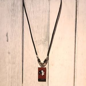 FLORIDA STATE Seminoles collegiate necklace NWT